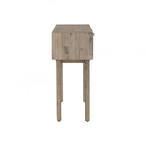 Premium Modern Rattan <b>Console</b> <b>Table</b> with 2 Drawers for Living Room and Apartment Use - Product Image 3