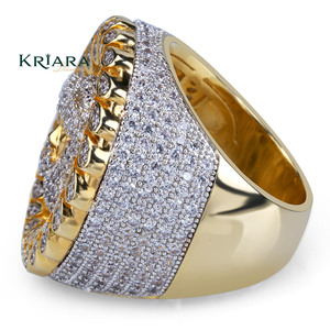 Anillo con Rostro de Jesús en Oro de 18K para Hombre, Joyería Religiosa con Diamantes Cultivados en Laboratorio con Corte Brillante Redondo - Product Image 5