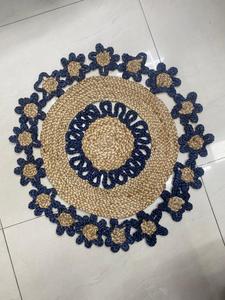 Tapis tressé en jute, modèle 2026, nouveau, prix abordable, écologique, absorbant l'eau, facile à nettoyer, avec support antidérapant, fabriqué au Bangladesh - Product Image 5