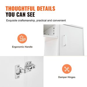 Acetone-Resistant Manicure <b>Table</b> with Glass Top Nail Tech Desk <b>Makeup</b> Dressing Nail Station Storage Cabinets - Product Image 5