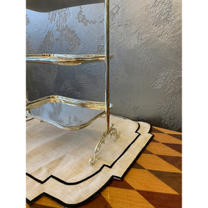 Metal Customizable Size Eco-Friendly Elegant Design <b>3</b> <b>Tier</b> <b>Cake</b> <b>Stands</b> Tools for Hotel Restaurant Birthday Celebrations <b>Cakes</b> - Product Image 1