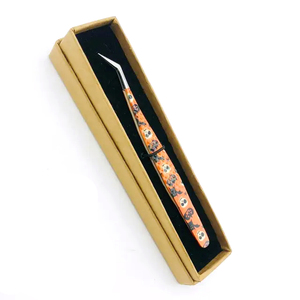 Pince à cils en acier inoxydable, outil professionnel pour extensions de cils, pointe lisse, pince de beauté, outils pour salon de beauté, pour femmes - Product Image 3