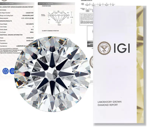 Vente en gros GIA IGI certificat blanc véritable CVD diamant cultivé en laboratoire 0.5-3 carat HPHT laboratoire créé rond diamants synthétiques en vrac prix - Product Image 2