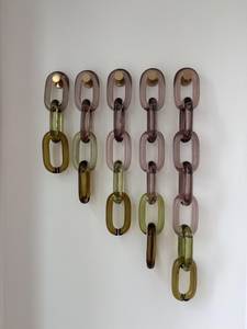 Resin <b>Decorative</b> Chain offers a unique combination of modern design and artistic appeal. - Product Image 2