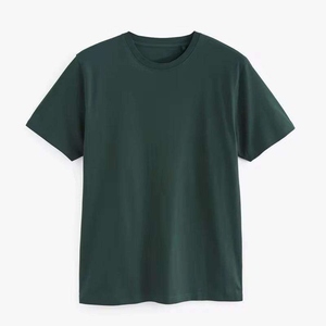 เสื้อยืดคอตตอนเจอร์ซีย์ CVC 19 สี ขายส่ง ลายพื้นเรียบ ย้อมสี รับสั่งพิมพ์ลาย สีขาว ดำ น้ำเงิน เสื้อเปล่า ไซส์ใหญ่ สำหรับผู้ชาย - Product Image 2