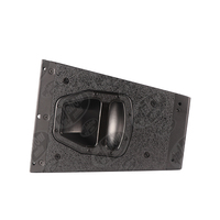 Haut-parleur de sonorisation actif double 10 pouces contrôlé par réseau, avec diaphragme en alliage de titane, coque en contreplaqué de bouleau, aimant en néodyme, 800W