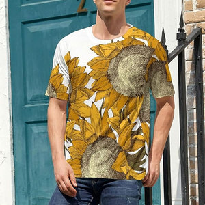 High Quality Top Trendy Cotton Lightweight Comfortable Reasonable price Breathable Best Seller Custom Logo Printed Men Shirt - Product Image 3