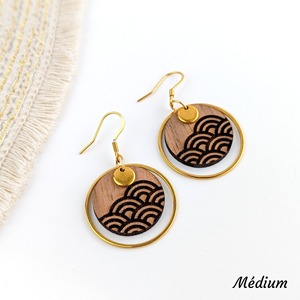 Boucles d'oreilles en bois très demandées, meilleures ventes, finition lisse, prix usine, vente en gros - Product Image 5