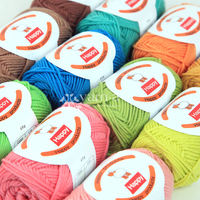 YARNA Happy Wool (40g) Fil doux de couleur pastel, laine colorée, laine confortable, laine durable, tricot de printemps, tricotage luxueux, convivial pour les débutants