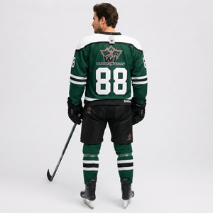 Ice Hockey Uniform Elite <b>Athletic</b> Apparel Custom Jersey And Pants Comfortable Lightweight Sports Clothing Designed - Product Image 6