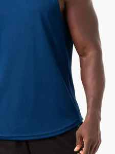 Low MOQ 100% Cotton <b>Men</b> Tank Top <b>Men</b> <b>Singlets</b> <b>for</b> Gym Workout Quick Dry Racer Back Tank Tops <b>Men</b> <b>for</b> Sale OEM Serviced - Product Image 2