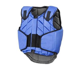 Unisex Horse Riding Safety Vest Solid Black Neoprene Zipper Closure Waterproof Equestrian Protection Gear - Product Image 5