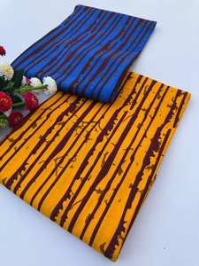 Impresión de cera Africana Accra de alta calidad y tela de algodón Ankara diseño personalizado para uniformes de ropa promocional y marca - Product Image 2