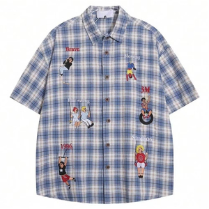 Chemise en flanelle pour homme, en laine et coton, de qualité supérieure, chaude, pour l'extérieur, en tissu respirant, mélange de laine et de coton, haute qualité - Product Image 1