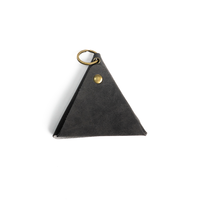 OEM Usine DirectTriangulaire Pliant Porte-clés en Cuir Accessoire Cadeau Boîte de Son pour Logo Personnalisé Coffret Cadeau d'Entreprise Vente en Gros