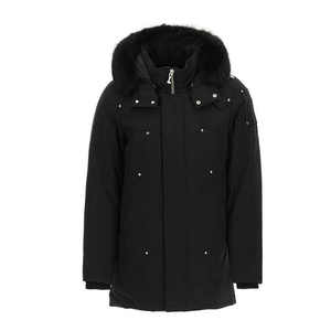 Chaqueta Acolchada de Algodón para Hombre, Cálida para Otoño, con Capucha, Cierre de Cremallera Resistente al Viento, Diseño con Estampado Animal - Product Image 6