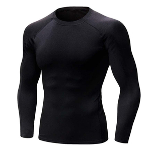 Camiseta Deportiva para Hombre con Hombros Caídos, Ajuste Delgado, Estilo Urbano, para Gimnasio y Entrenamiento, Tejido Pesado de Spandex/Poliéster, Camisetas Lisas para Fitness - Product Image 1
