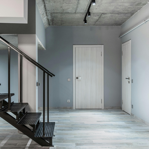 Puerta de Madera Sólida Modelo CAESAR DOOR para Villa Moderna, Superficie Acabada, Uso en Sala de Estar, Baño, Cocina, Impermeable, Aislamiento Acústico - Product Image 6