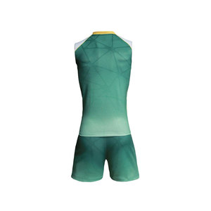 Tenue de volley-ball en tissu extensible de qualité supérieure avec sublimation de haute qualité, pour l'identité du club, modèle Solid Trader Dynamic Power Pro Level - Product Image 2