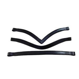 Horse Browbands Horse Round Crystal Brow bands Fabricante de Crystal Bling Horse Browbands Black Leather Browbands - Product Image 2