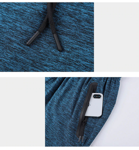 Ensemble de vêtements décontractés pour hommes, été, deux pièces, t-shirt à manches courtes et short, écologique, 100% coton, fitness - Product Image 6