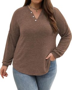 Pull-over unisexe grande taille à manches longues et col rond, coupe classique, 100 % coton, anti-plis, en molleton, pour l'hiver, tailles L-4XL - Product Image 5