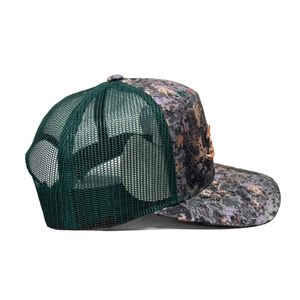 Gorras Trucker Personalizadas con Bordado y Estampado de Camuflaje, Gorras de Caza con Logotipo Personalizado, de Algodón y Poliéster con Malla Trasera - Product Image 4