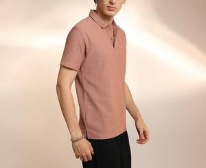 T-shirts en coton pour hommes en gros, impression de logo personnalisée, prêt à l'exportation, respirant, manches courtes, vêtements décontractés d'été, approvisionnement en vrac - Product Image 5