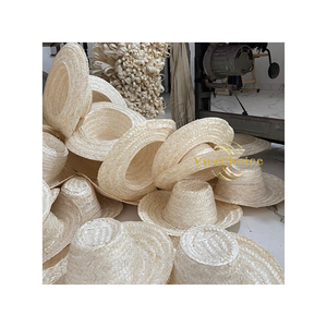 Sombrero de Paja Vietchoice, Bordado a Mano, con Banda Ajustable, Unisex, para Exteriores, con Correa de Cuerda - Product Image 6