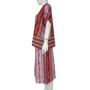 Ensemble pyjama décontracté pour femmes, manches courtes et pantalon court, par Chrysanta - Tissu 100% rayonne respirant, confortable pour un usage quotidien - Product Image 4