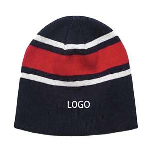 Gorro de Punto Elástico, Suave y Cálido, para Yoga y Fitness, con Rayas, para Entrenamiento - Product Image 5