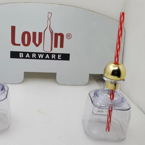 <b>Reusable</b> Gold Top Party Bottles - Product Image 5