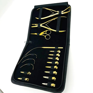 MIANBRO ENTERPRISES <b>Micro</b> Link Hair <b>Extension</b> Tools Kit Plasma Gold Plated Premium Quality Commercial Use at Wholesale Prices - Product Image 2