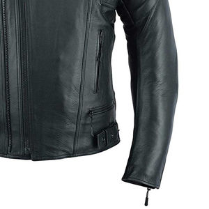 Ropa para Hombre, Chaqueta de Motociclista de Diseño Superior, Manga Larga, Cuero de Alta Calidad, Chaqueta de Motociclista a la Moda para Hombre - Product Image 6