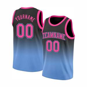 Uniformes Deportivos Personalizados de Baloncesto, Sublimados, Casuales, de Alta Calidad, Poliéster Transpirable de Secado Rápido, para Entrenamiento - Product Image 1