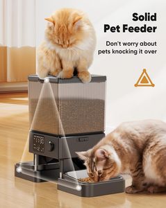 เครื่องให้อาหารแมวอัตโนมัติ PETLIBRO พร้อมกล้อง, วิดีโอ HD 1080P พร้อมระบบมองเห็นในเวลากลางคืน, เครื่องให้อาหารสัตว์เลี้ยง 5G WiFi พร้อมเสียง 2 ทาง, ระบบแจ้งเตือนเมื่ออาหารเหลือน - Product Image 2
