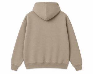 เสื้อฮู้ดโอเวอร์ไซส์ผู้ชาย SINEWY สีพื้น ผ้าฟลีซ สไตล์ลำลองสำหรับฤดูใบไม้ร่วง ดีไซน์กระเป๋า ระบายอากาศได้ดี ทรงพอดีตัว - Product Image 2