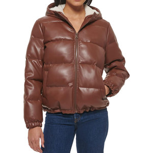 Breathable Men's Quilted Canvas Puffer <b>Jacket</b> OEM Custom Logo <b>Winter</b> Hooded Zipper <b>Waterproof</b> Warm Fashion Outerwear Wholesale - Product Image 5