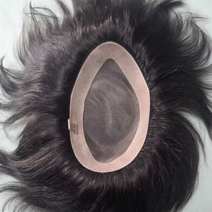 Taz Hair Bangladesh's High Quality Indian Hair <b>Wig</b> for <b>Men</b> Deep Wave Style Soft Mono Base Toupee Bangladeshi Hair System - Product Image 2