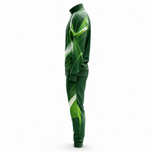 Chándal Sublimado Personalizado para Hombre, Material Ligero de Alto Rendimiento, Chaqueta con Cremallera Completa, Pantalones con Cintura Elástica, Ropa Deportiva Transpirable - Product Image 4