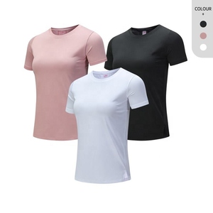 Camiseta Deportiva de Verano para Mujer, Transpirable, con Estampado, Malla en la Espalda, Aberturas Laterales, Secado Rápido, Personalizable - Product Image 2