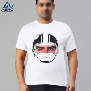 100% Cotton Screen Printed Mens Streetwear T <b>Shirts</b>, Best Product Round Neck Highest Quality In White Color T-<b>Shirts</b> - Product Image 1