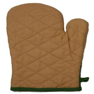 Custom Logo Printed Eco-Friendly Linen Oven Mitts Cotton <b>BBQ</b> Kitchen Gloves Sublimation Style Heat Resistant for Home Cooking - Product Image 1