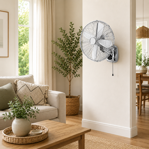 Industrial Mini Rechargeable Wall Mounted Electric <b>Fan</b> Heavy Duty For Factory Warehouse - Product Image 3