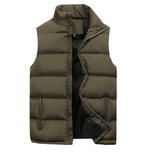 Chaleco Acolchado de Invierno para Hombre, Chaqueta sin Mangas Ligera y Suave con Aislamiento Térmico, Cierre Completo Delantero y Comodidad - Product Image 1