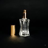 Flacon de parfum rechargeable en verre, bouteille de parfum 40ml, flacon en verre pour liquides