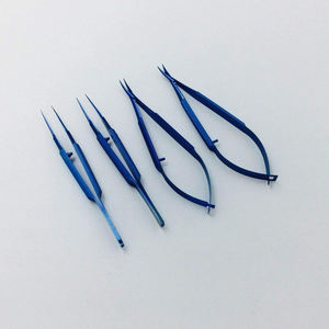 Ophthalmic Microsurgery Instrument Set Surgical Tool Kit Stainless Steel Scissors Needle Holders Tweezers by <b>Blush</b> surgical - Product Image 5