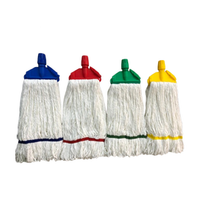 Vente en gros usine Mini serpillière auto-essoreuse en coton robuste, durable, réutilisable, écoresponsable, pour sols humides, usage commercial et industriel - Product Image 3