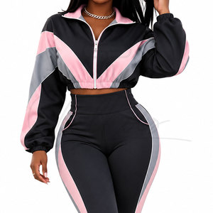 Conjunto Deportivo Casual para Mujer, Modelo 2026, de Alta Demanda, Color Sólido, Manga Larga, Top y Pantalones, Tallas Grandes, Ropa de Gimnasio, Mejor Precio - Product Image 6