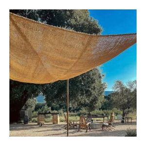 BEST SELLING BLUE LOTUS Eco Friendly Coconut Fiber <b>Shade</b> <b>Sail</b> UV Resistant Windproof Customizable 6m Max Projection Patio Cover - Product Image 1